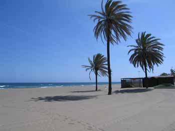 Estepona, strand